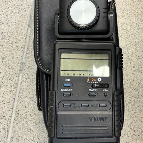 Hensel Contra Studio Flash Kit 2x E250 used with Seconic Digimaster light meter
