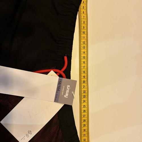 Spiderman swim trunks new with tags, size 158 cm, black