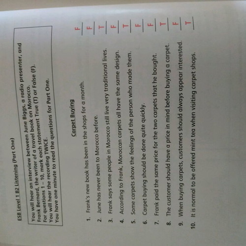English Book Preparation for ESB B2 Teacher's like new