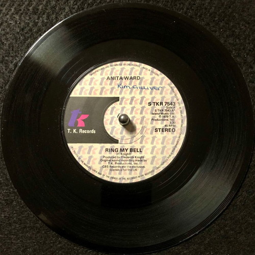 Anita Ward Ring My Bell 7" vinyl single like new, pop
