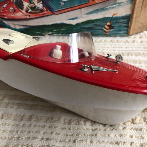 Tri-ang Scalex Electric Speed Boat 415S vintage used toy