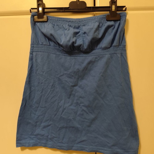 Terranova small strapless top used, size S