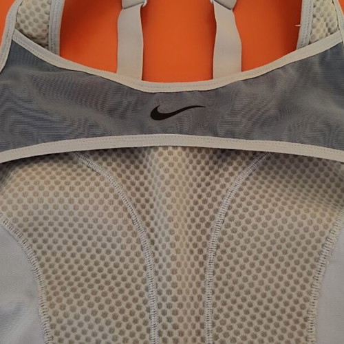 Nike Alpha UltraBreathe sports bra L, high support, grey