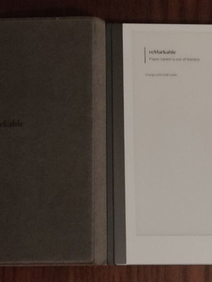 Remarkable 2 tablet σαν καινούργιο με γραφίδα και δερμάτινη θήκη