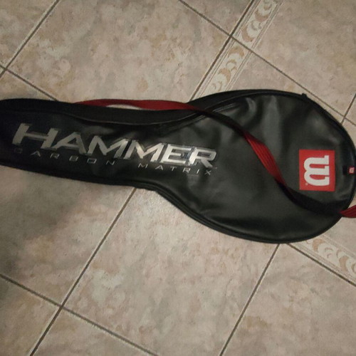 Hammer Carbon Matrix racket case like new, waterproof