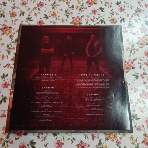 Cryptosis Bionic Swarm progressive thrash metal vinyl like new