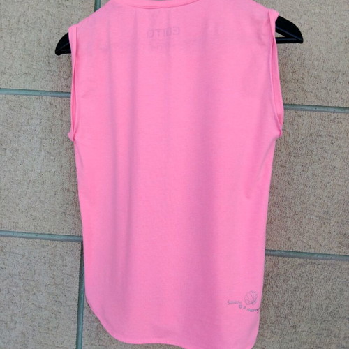 Evita summer short-sleeve top like new, pink, size S