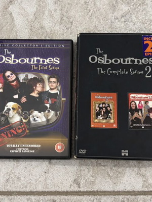 The Osbournes DVD комплект сезон 1 uncensored и сезон 2 пълен като нов