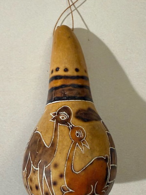 Handmade Peruvian Maraca rattle like new musical instrument
