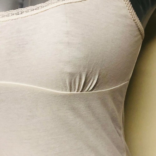 Tezenis top used, size S, white