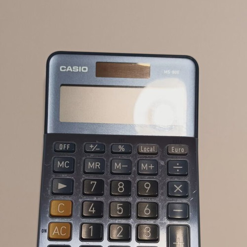 Casio 8-Digit Calculator with Solar Support like new