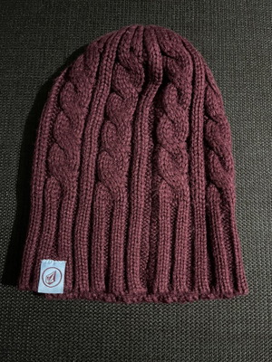 Volcom Beanie Unisex like new Bordeaux hat