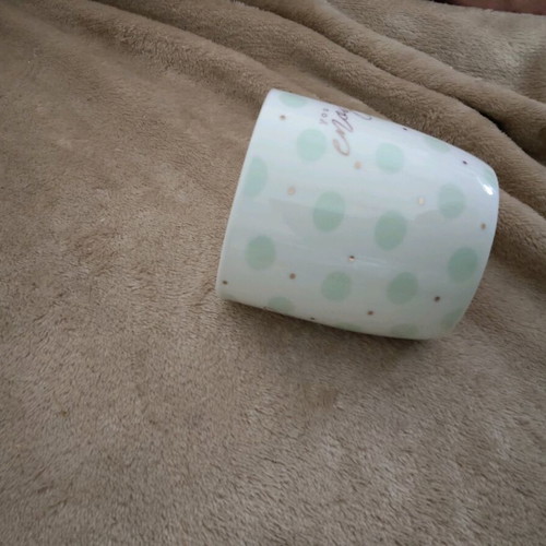 Mug like new, height 9cm, diameter 8.6cm