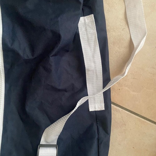 Nebulus bag like new, hand-held, white and blue