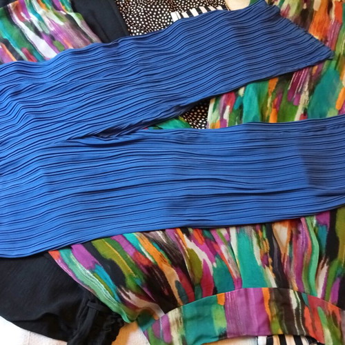 Women's set pants and shirt blue like new A-Style