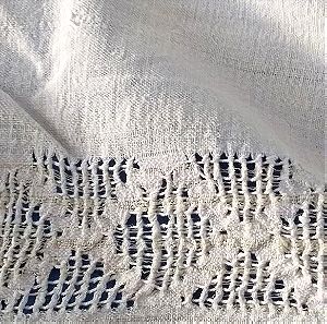 Υφαντή πετσέτα αργαλιού