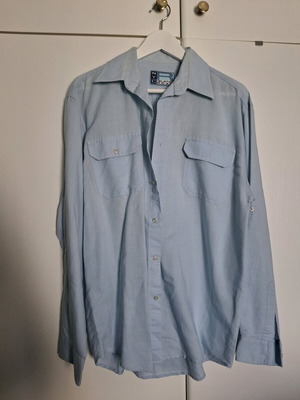 Men's blue shirt like new, size M