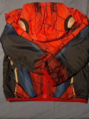 Μπουφάν Spiderman λεπτό αντιανεμικό