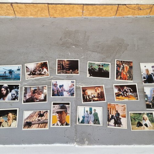 Indiana Jones Panini stickers set of 33 like new
