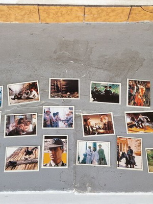 Indiana Jones Panini stickers set of 33 like new