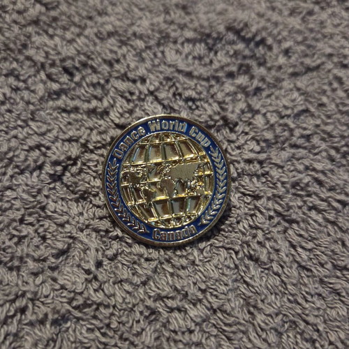 Dance World Cup Canada enamel lapel pin new