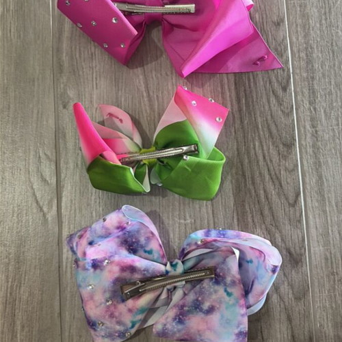 Hair bows, set of 3