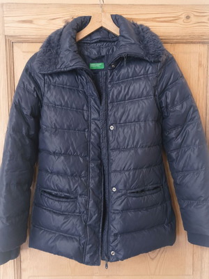 Benetton Teen Winter Jacket Blue used