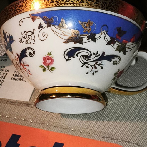 Alt Mitterteich Bavaria Art Collection porcelain set with 24K gold new