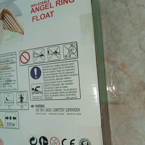 BlueWave Angel Wings Inflatable Ring float new Ø107cm