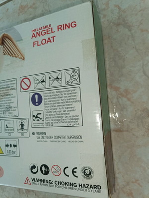 BlueWave Angel Wings Inflatable Ring float new Ø107cm