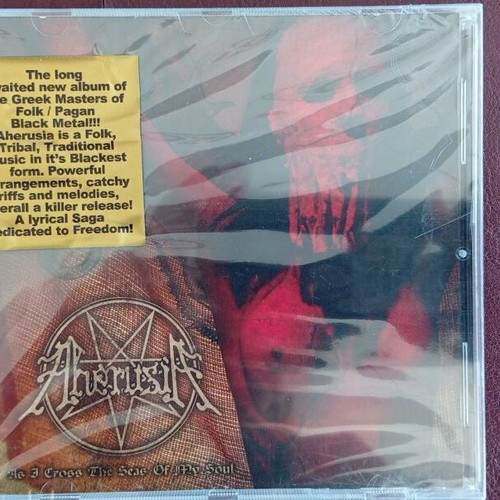 Aherusia CD As I Cross The Seas Of My Soul new, Greek Folk Black Metal