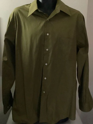 Van Heusen shirt XL used, green
