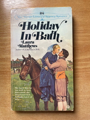Holiday in Bath by Laura Matthews used book