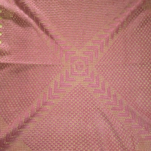 Handmade crochet table linens 3 pieces new, rotten apple color