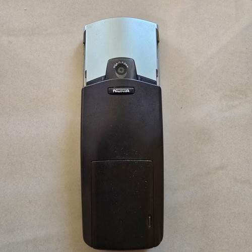 Nokia 7650 cell phone used, silver
