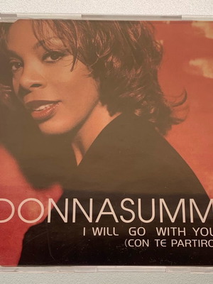 Donna Summer I Will Go With You (Con Te Partiro) 4-trk CD single μεταχειρισμένο