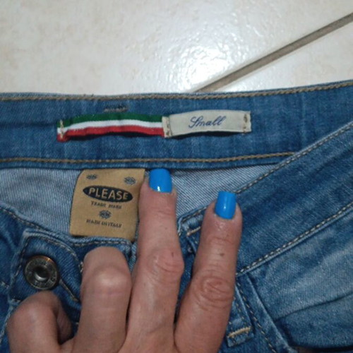 Men's jeans Made In Italia blue used, size S