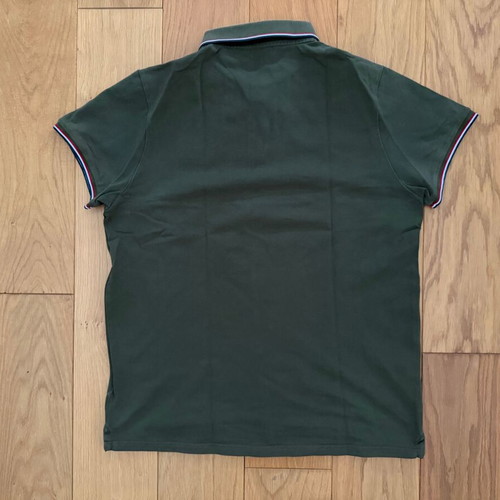 Moncler polo shirt like new, green, size L/XXL