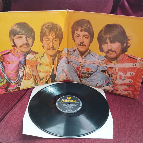 The Beatles Sgt. Pepper's Lonely Hearts Club Band rare first Greek edition vinyl used