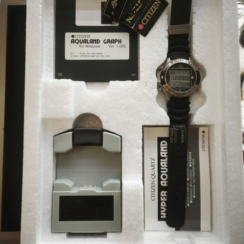 Citizen Promaster Hyper-Aqualand Diver 200m watch NOS full set
