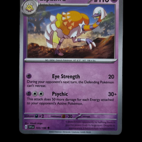 Pokemon Trading Card Game Psychic Cards, set of 6