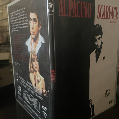 Scarface DVD new, action movie with subtitles