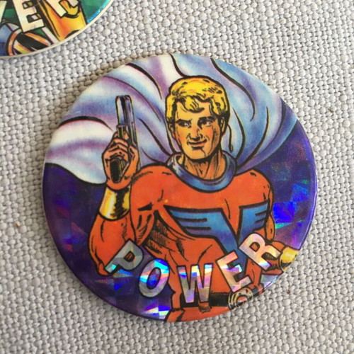Tags collection 1 Power vintage like new, pack of 5 pieces