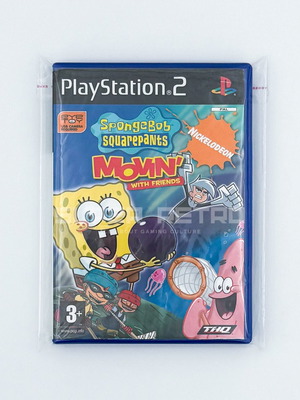 SpongeBob SquarePants Movin' with Friends PS2 game very good condition