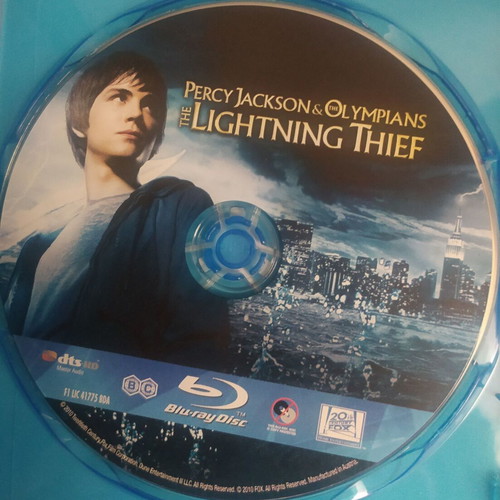 Percy Jackson and the Olympians-The Lightning Thief Blu-Ray used with Greek subtitles