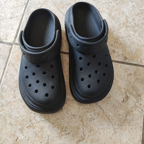 Crocs Stomp Clog, size 39/40, black
