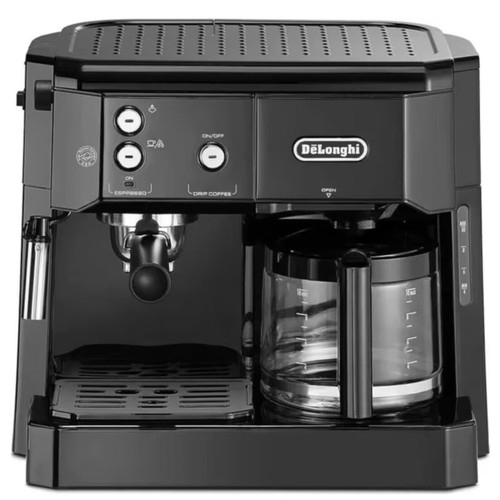 Delonghi BCO411.B 3-in-1 coffee maker used for espresso and drip coffee