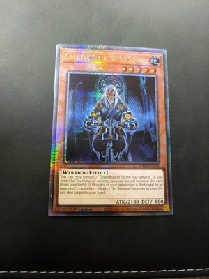 Grandmaster of Six Samurai card like new
