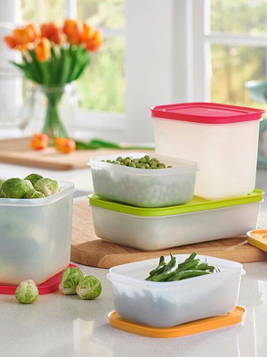 Tupperware Essentials 5-Piece Freezer Set new