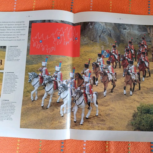 Lead soldier figure and DeAgostini magazine #4 new, Napoleonic wars